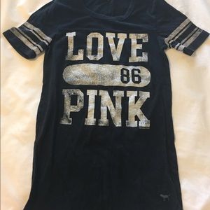 LOVE PINK Short Sleeved Tee VS Pink